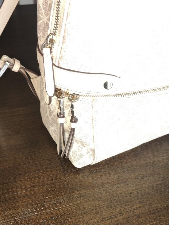 kate spade Cream Floral-Print Mini Backpack main image 11